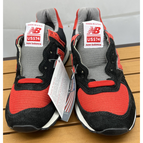 New Balance 574 Custom Makers Mark US574W1 US Size 9.5 B RARE Madie in USA NWT - Picture 2 of 10